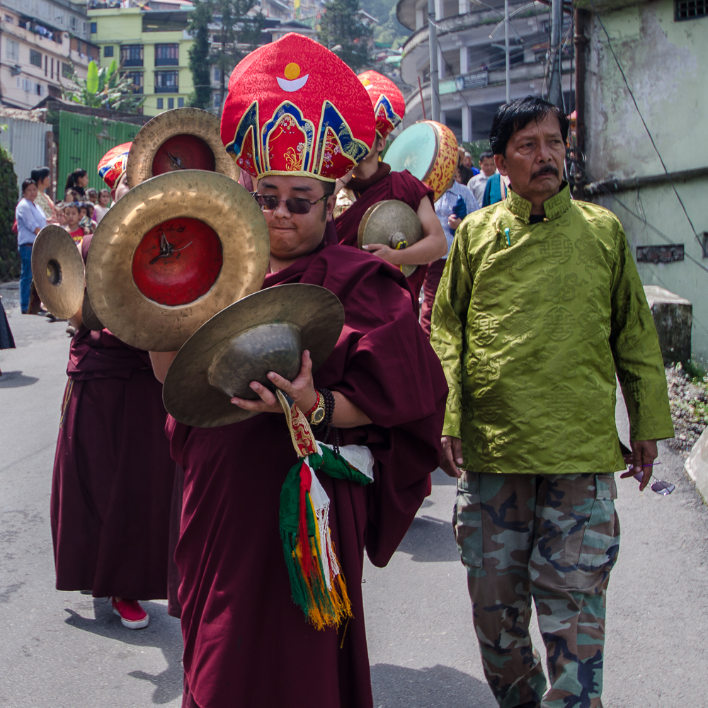 Saga Dawa sikkim, Saga dawa procession