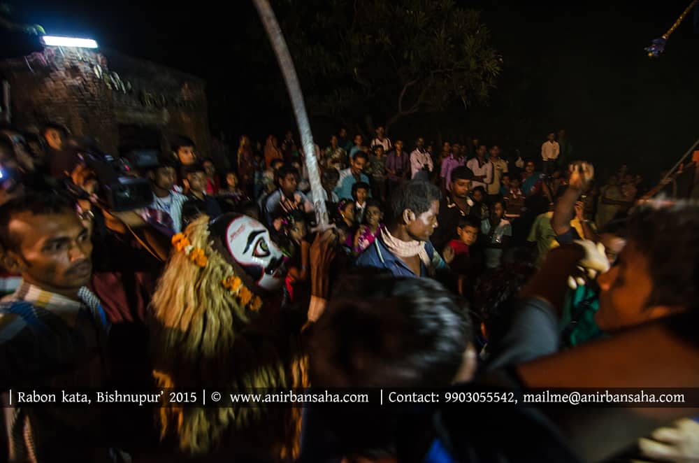 ravan kata, bengal dusshera, rabon kata