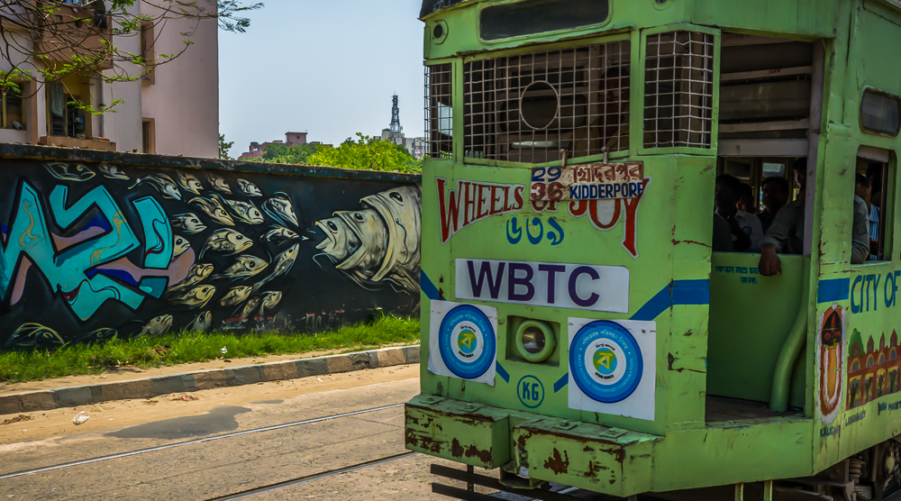 kolkata street art, Kolkata street art festival, mominpur