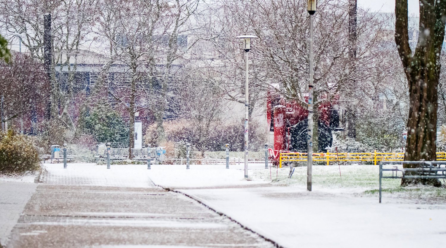 snow in magdeburg