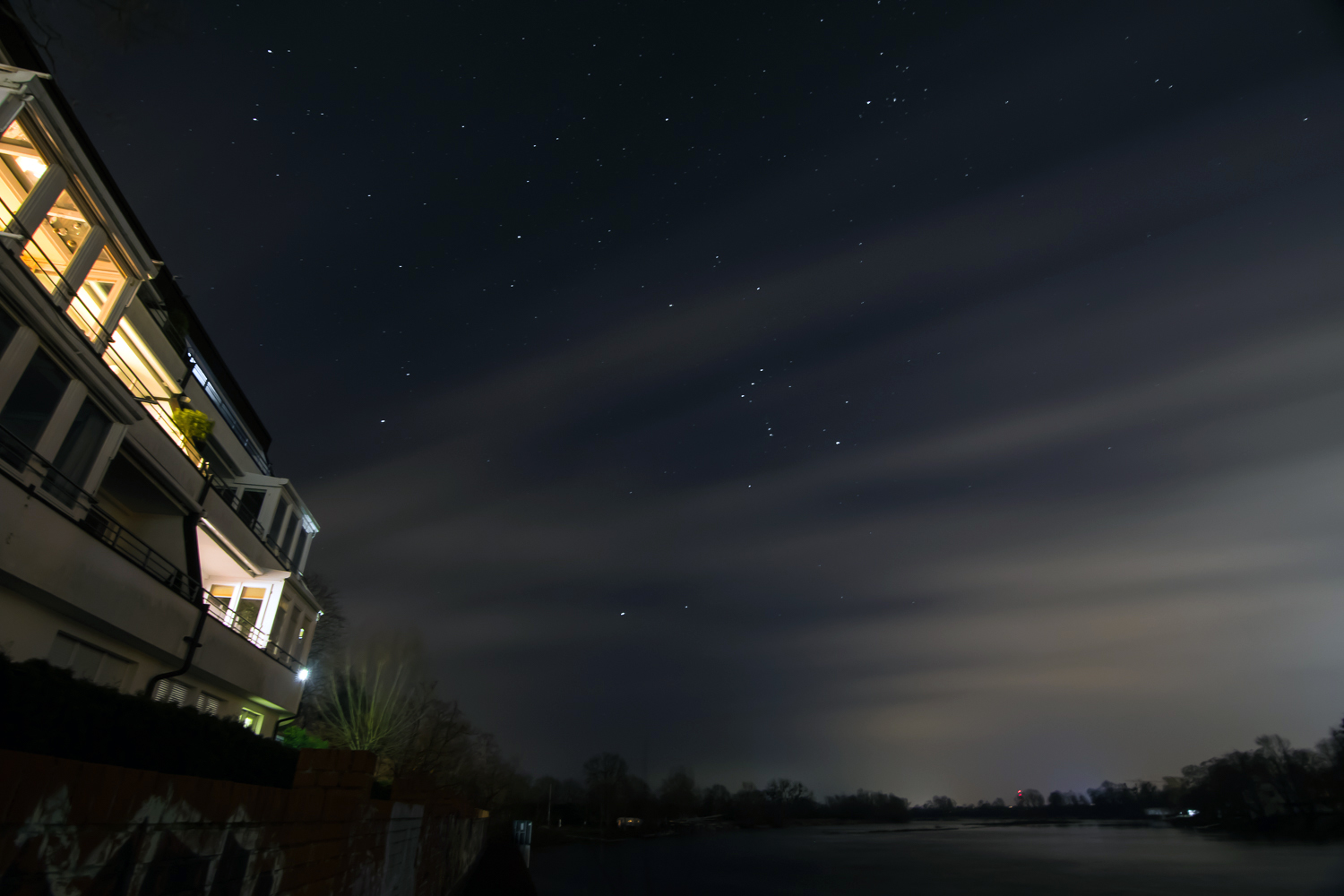 river elbe, long exposure