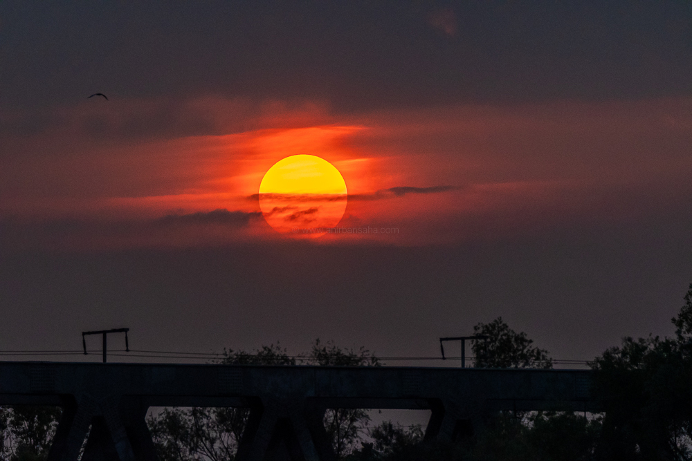 sun rise, magdeburg