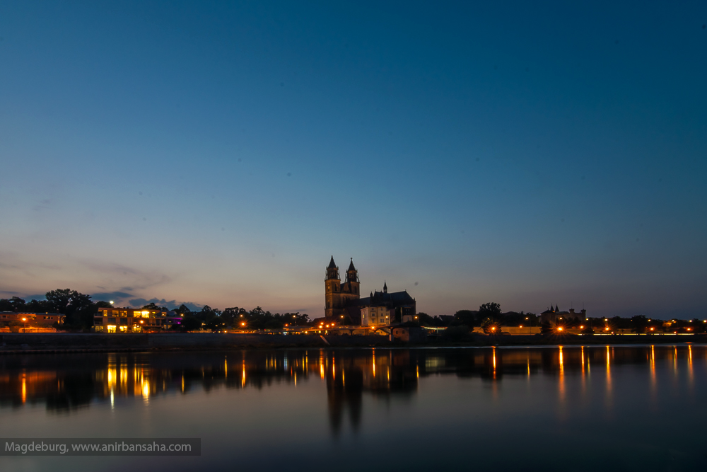 magdeburg skyline