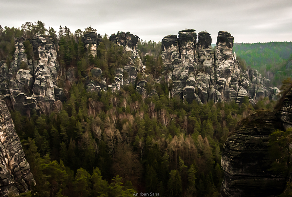 Elbe Standstones in the region.