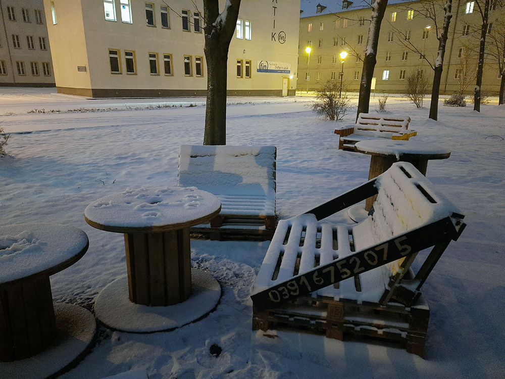 snow in magdeburg