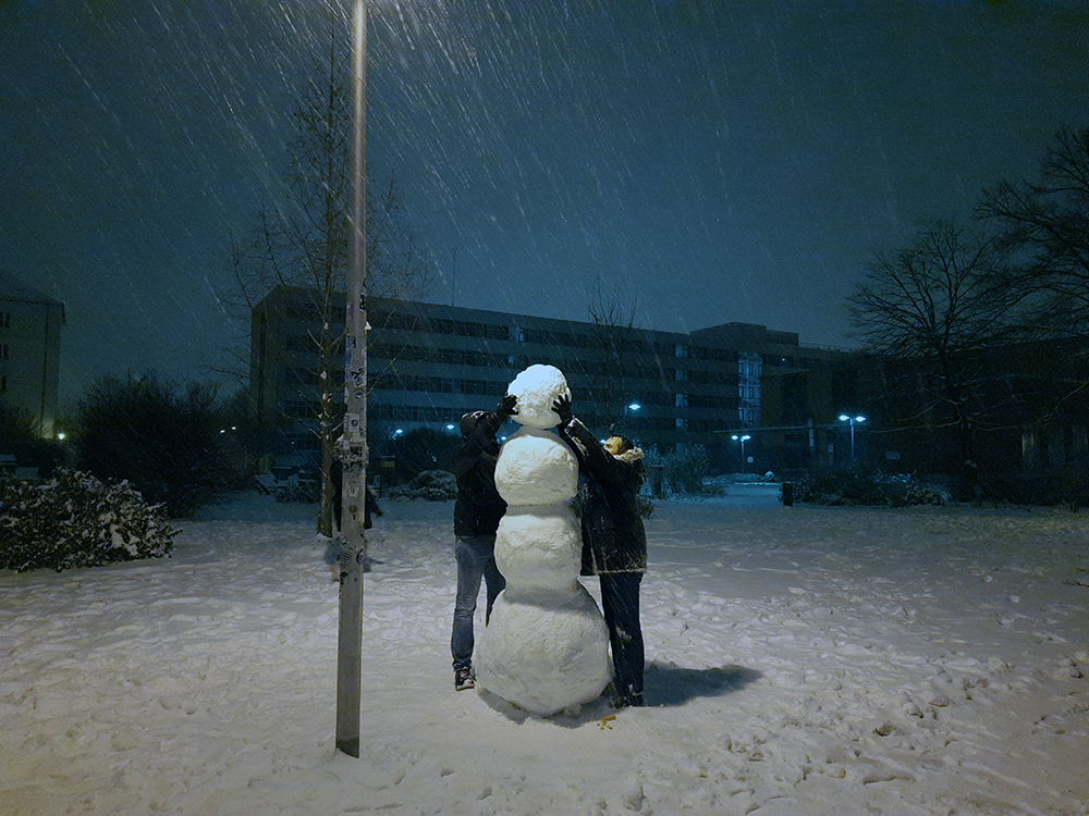 snow in magdeburg