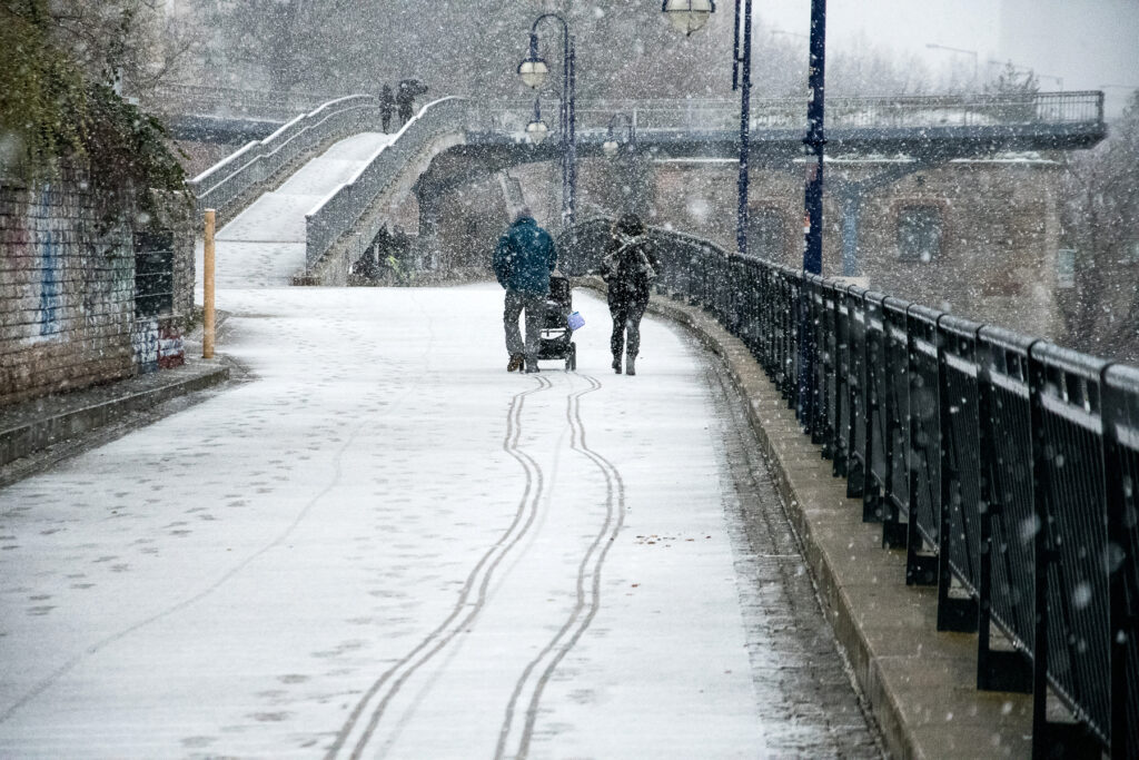 snow in magdeburg