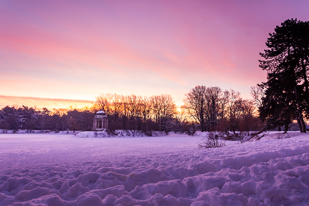 Photographs Of Snow In Magdeburg (2021)!